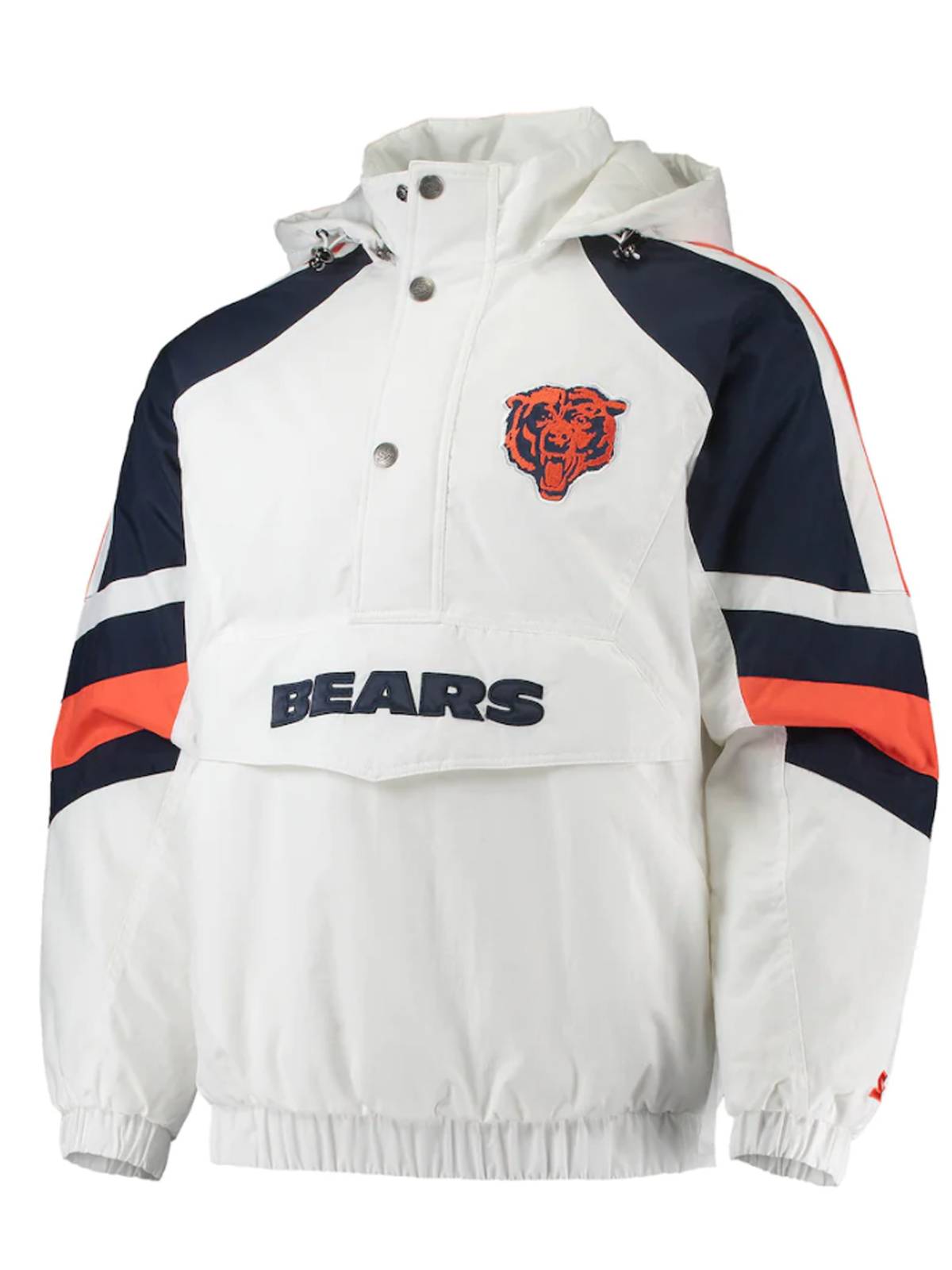 Chicago Bears Half-Snap Hoodie Jacket