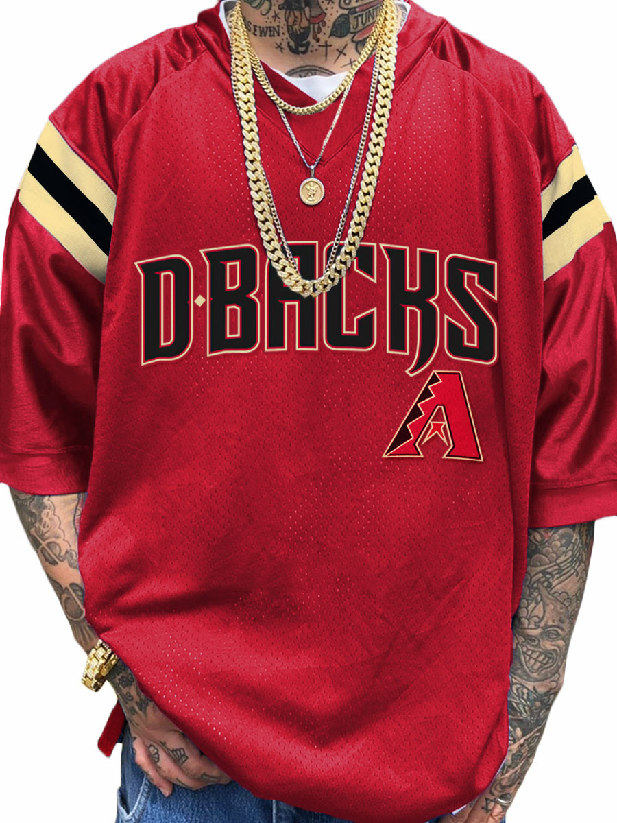 Arizona Diamondbacks MLB Men's Fashion V-Neck Short Sleeve Jersey
