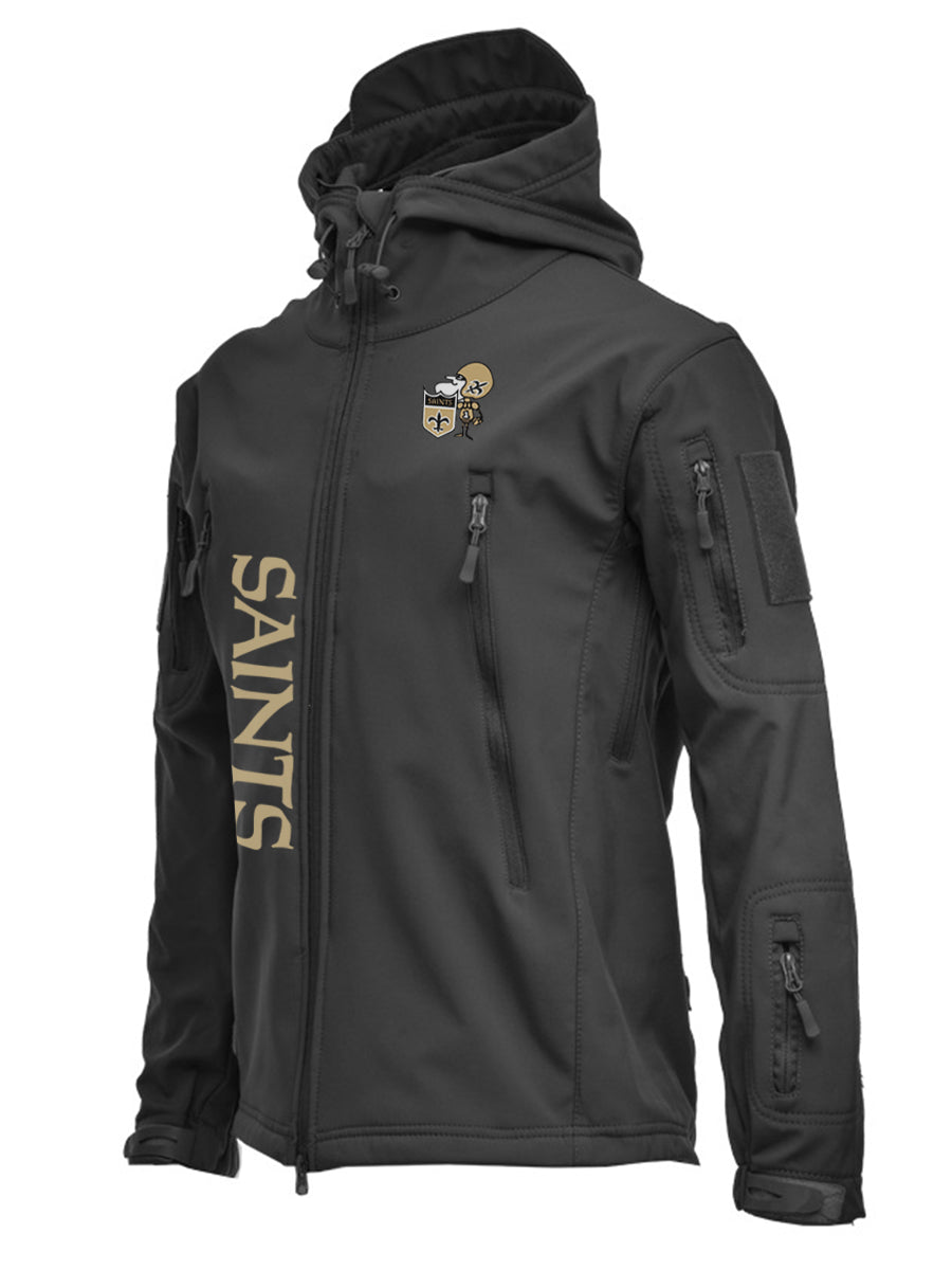 New Orleans Saints Waterproof Warm Climbing Jacket