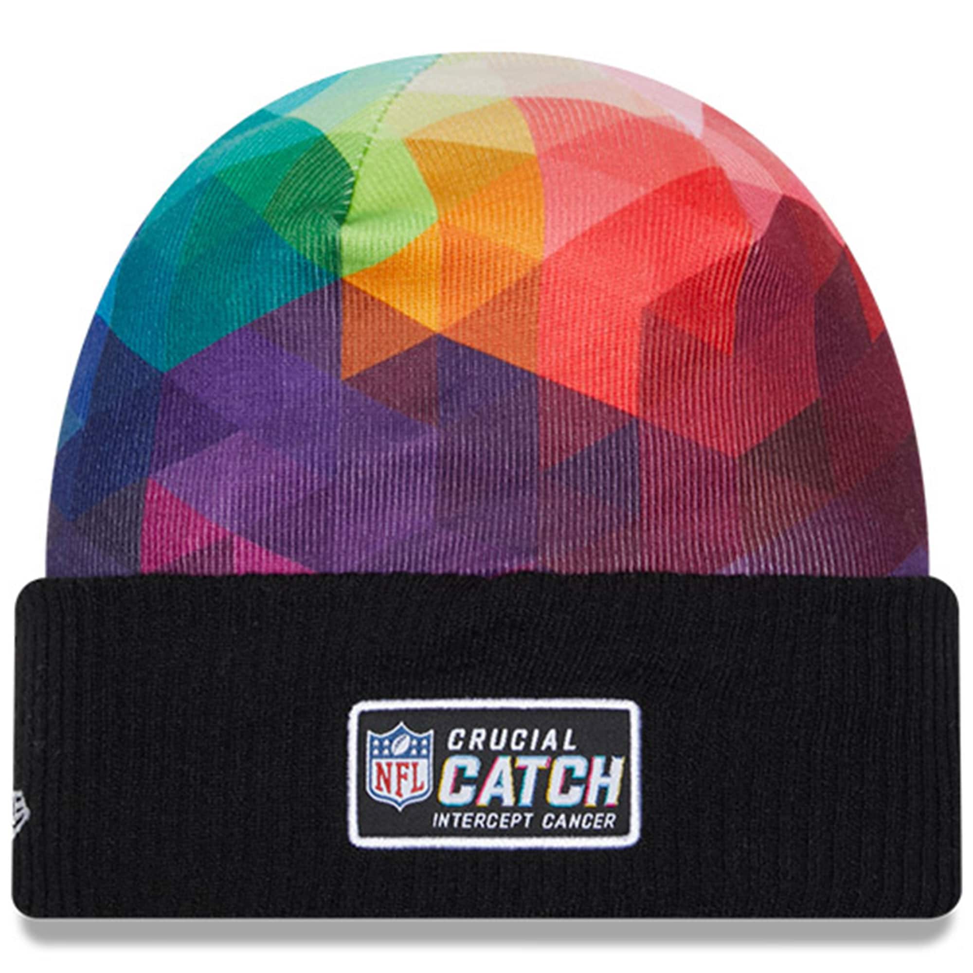 Denver Broncos Youth Black 2023 Crucial Catch Cuffed Knit Hat