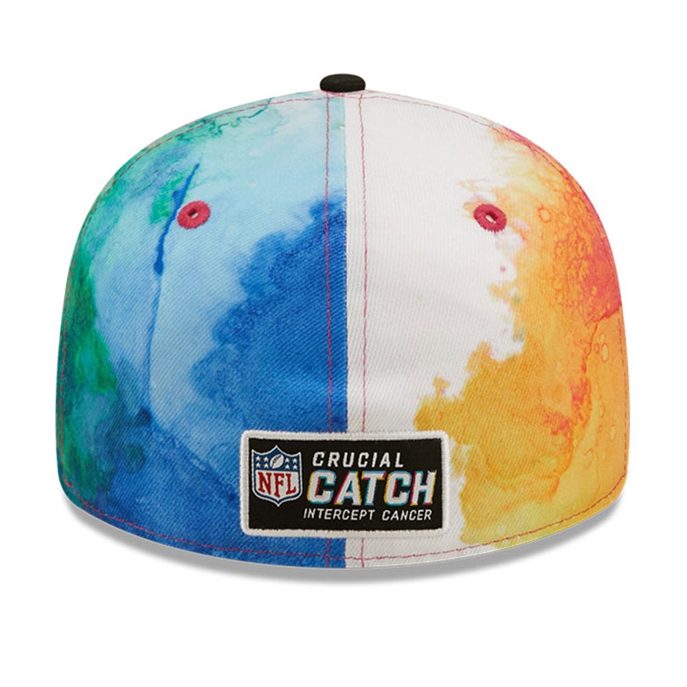 Chicago Bears Men's  Pink/Black 2022  Crucial Catch Low Profile 59FIFTY Fitted Hat