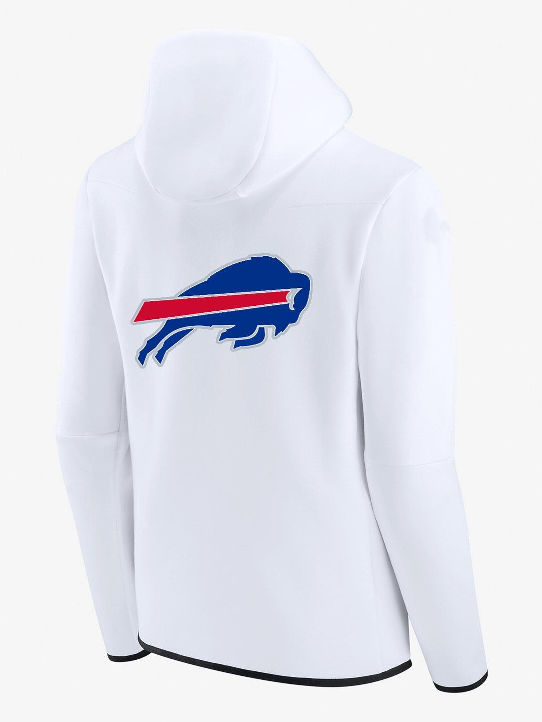 Buffalo Bills White Diamond Full-Zip Jacket