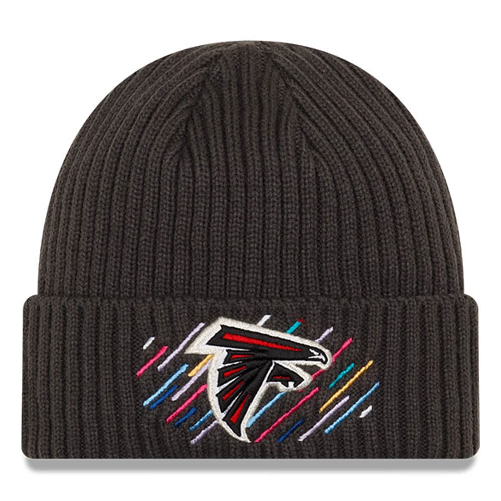 Atlanta Falcons Men's Charcoal 2021 Crucial Catch Knit Hat