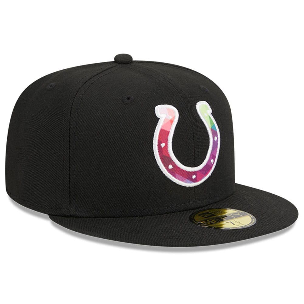 Indianapolis Colts Men's   Black 2023  Crucial Catch 59FIFTY Fitted Hat