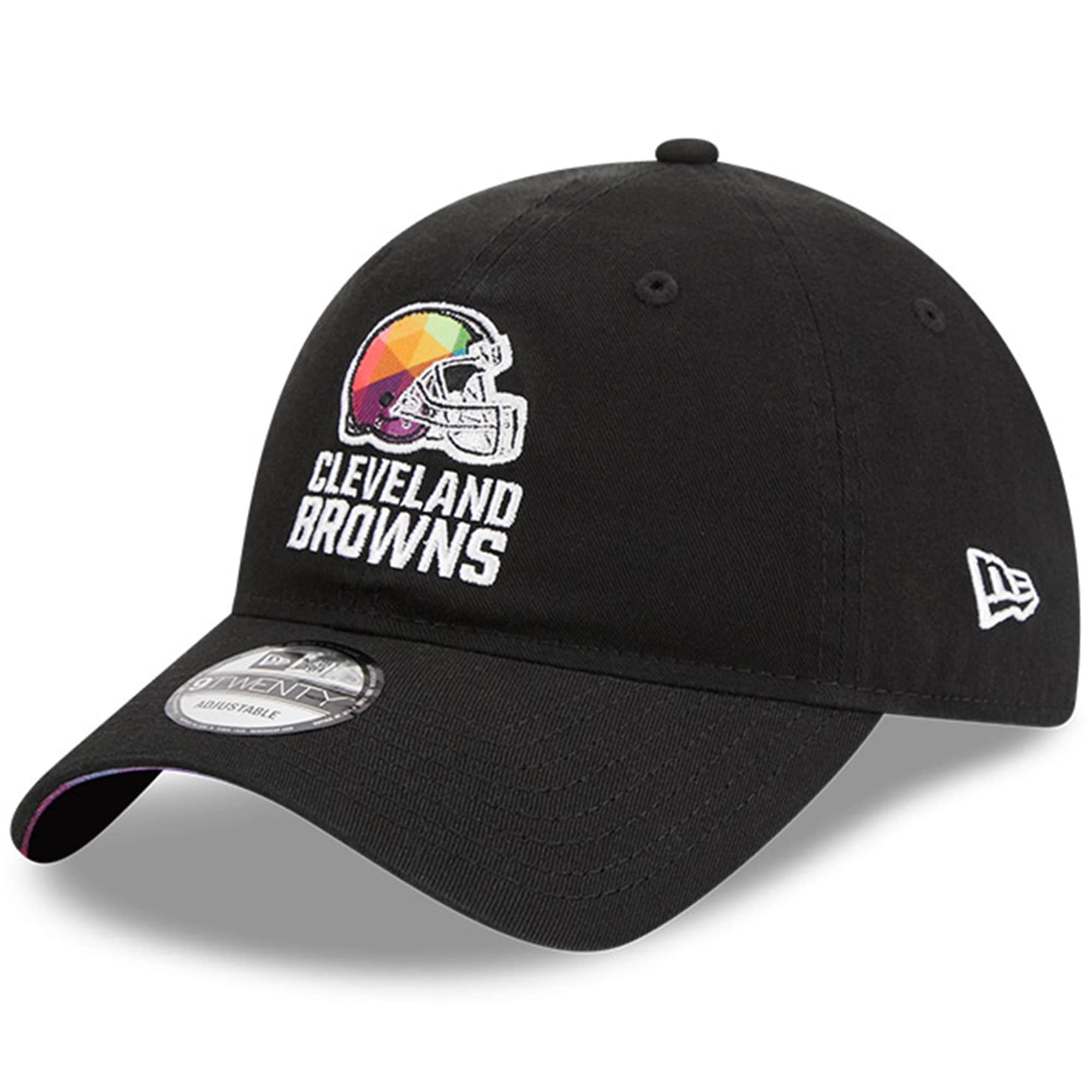 Cleveland Browns Men's   Black 2023  Crucial Catch 9TWENTY Adjustable Hat