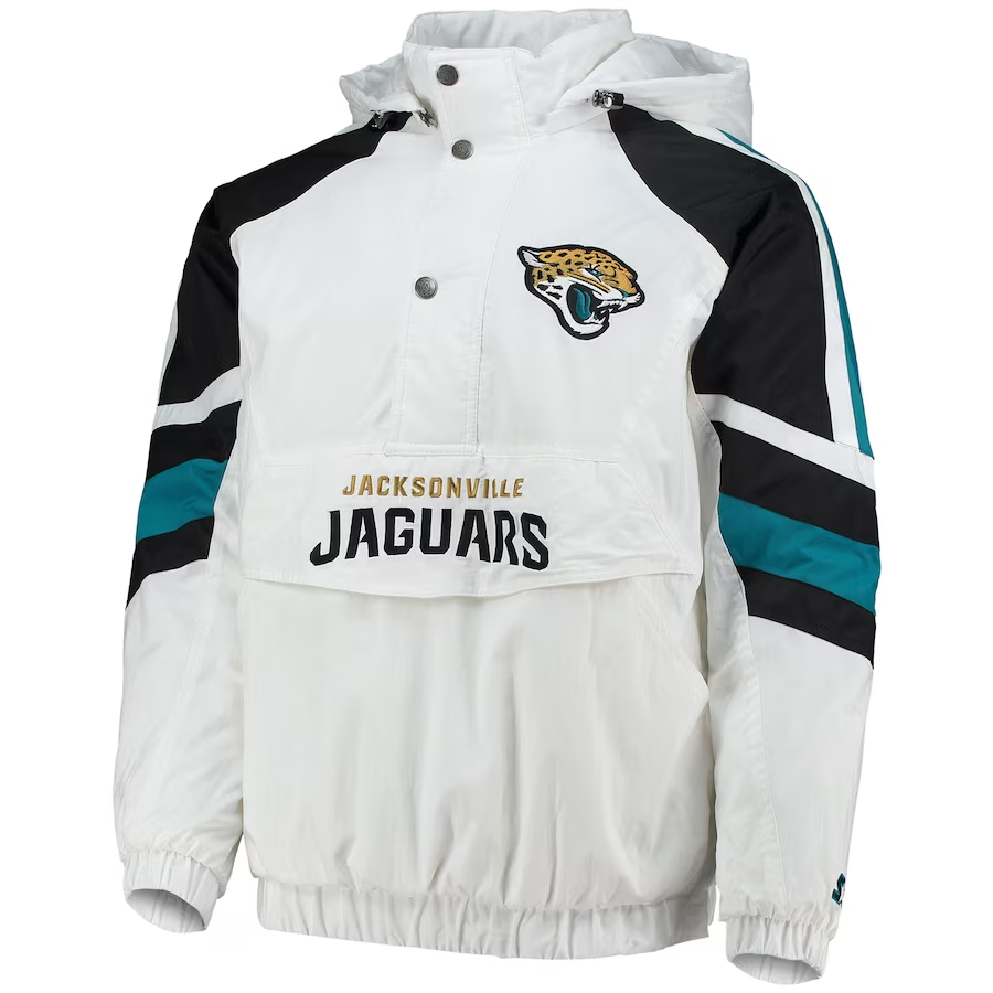Jacksonville Jaguars Half-Snap Hoodie Jacket