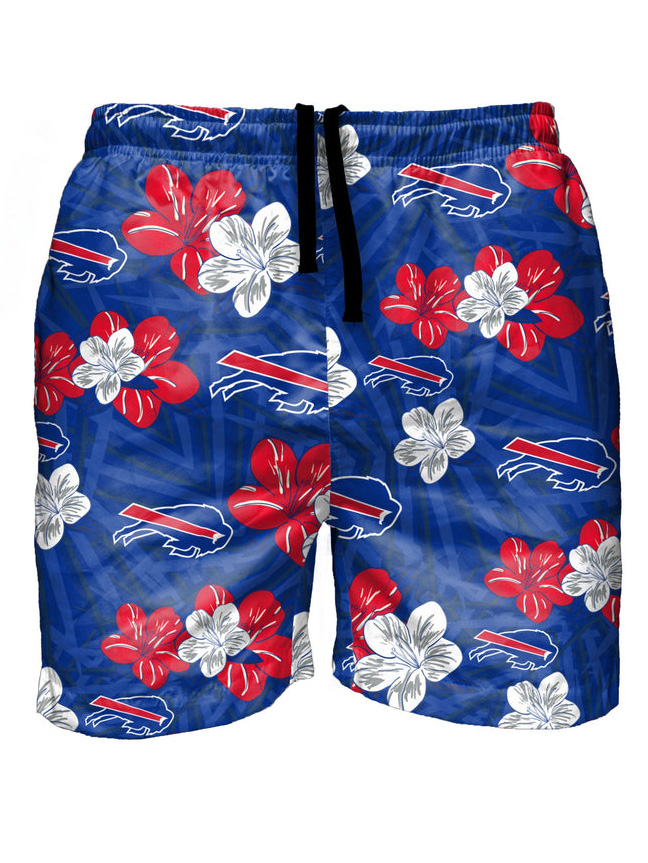 Buffalo Bills Casual Hawaiian Shorts