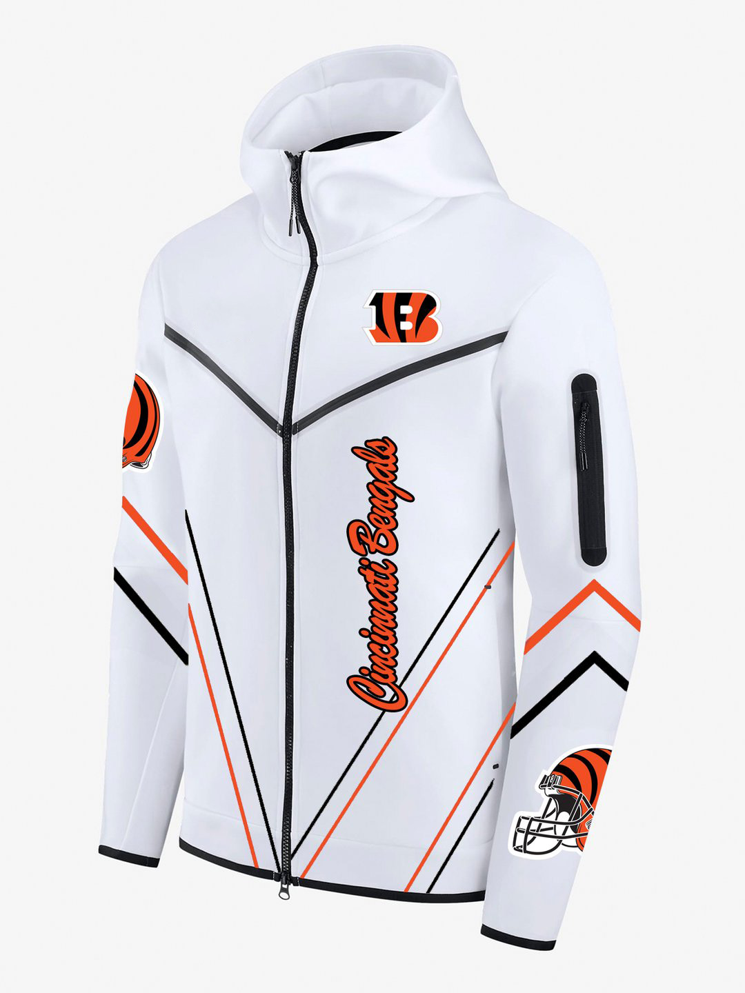 Cincinnati Bengals Diamond Full-Zip Jacket