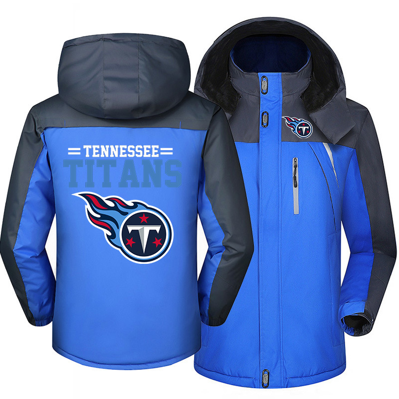 Tennessee Titans Warm Hoodie Fleece Coat Winter Jacket Coat Ski Suit