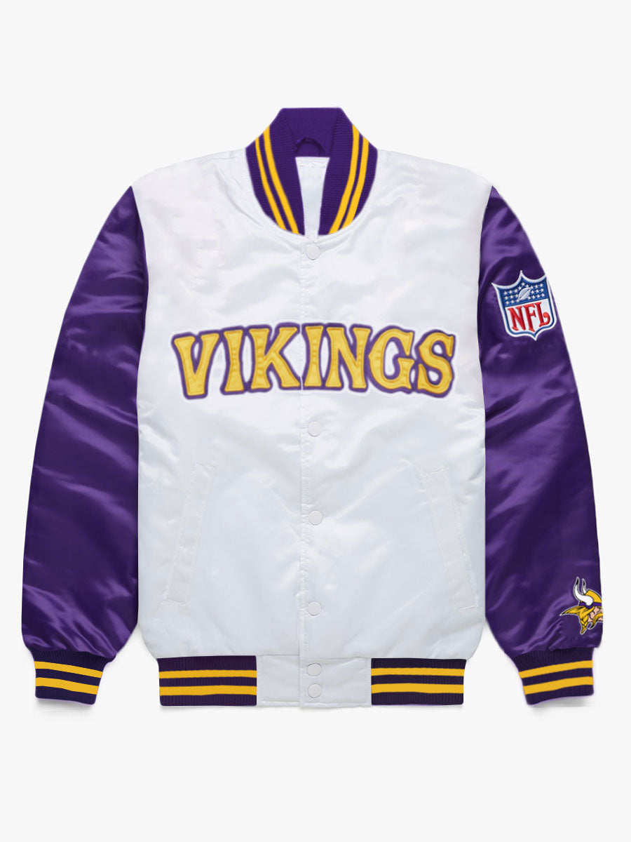 Minnesota Vikings HOMAGE X STARTER  Contrast Print Jacket