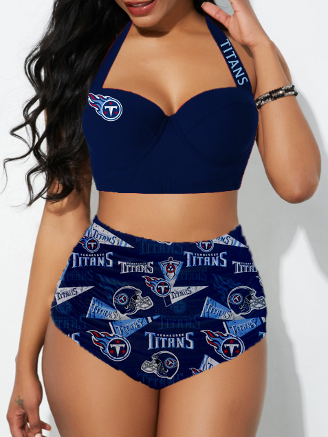 Tennessee Titans Sexy Print Bikini Swimsuit