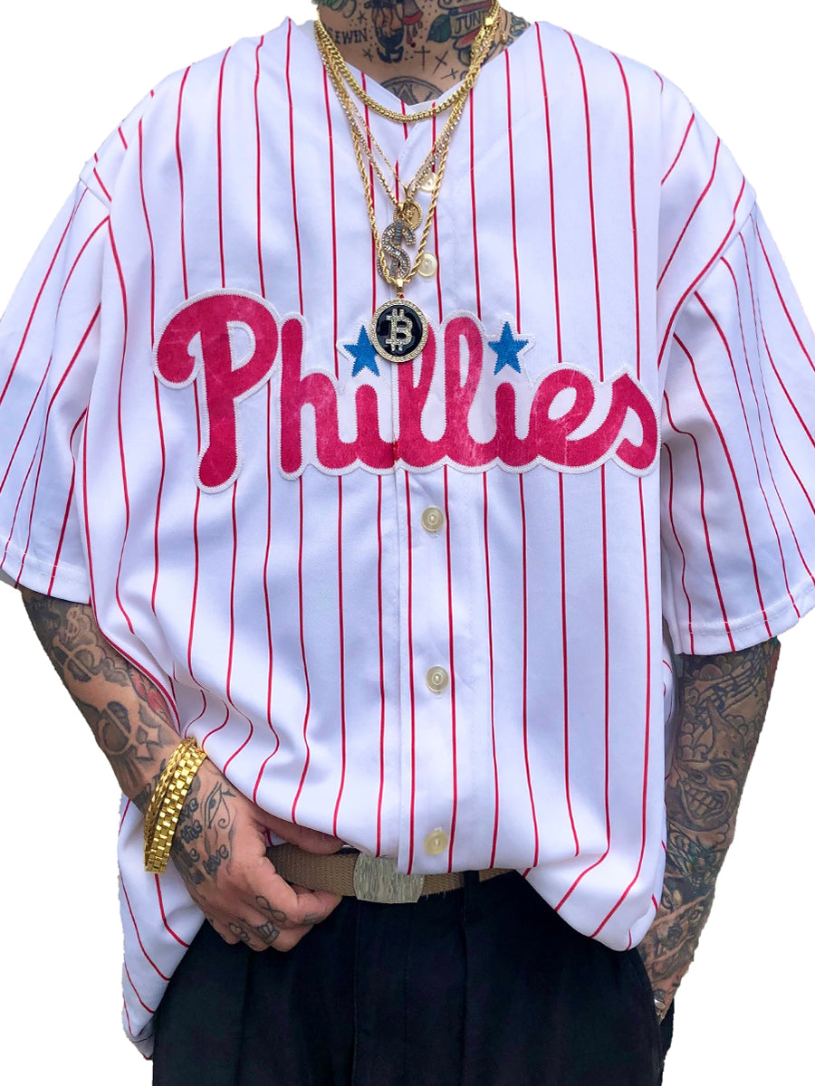 Philadelphia Phillies Fashion Men's Fashion Short Sleeve Jersey