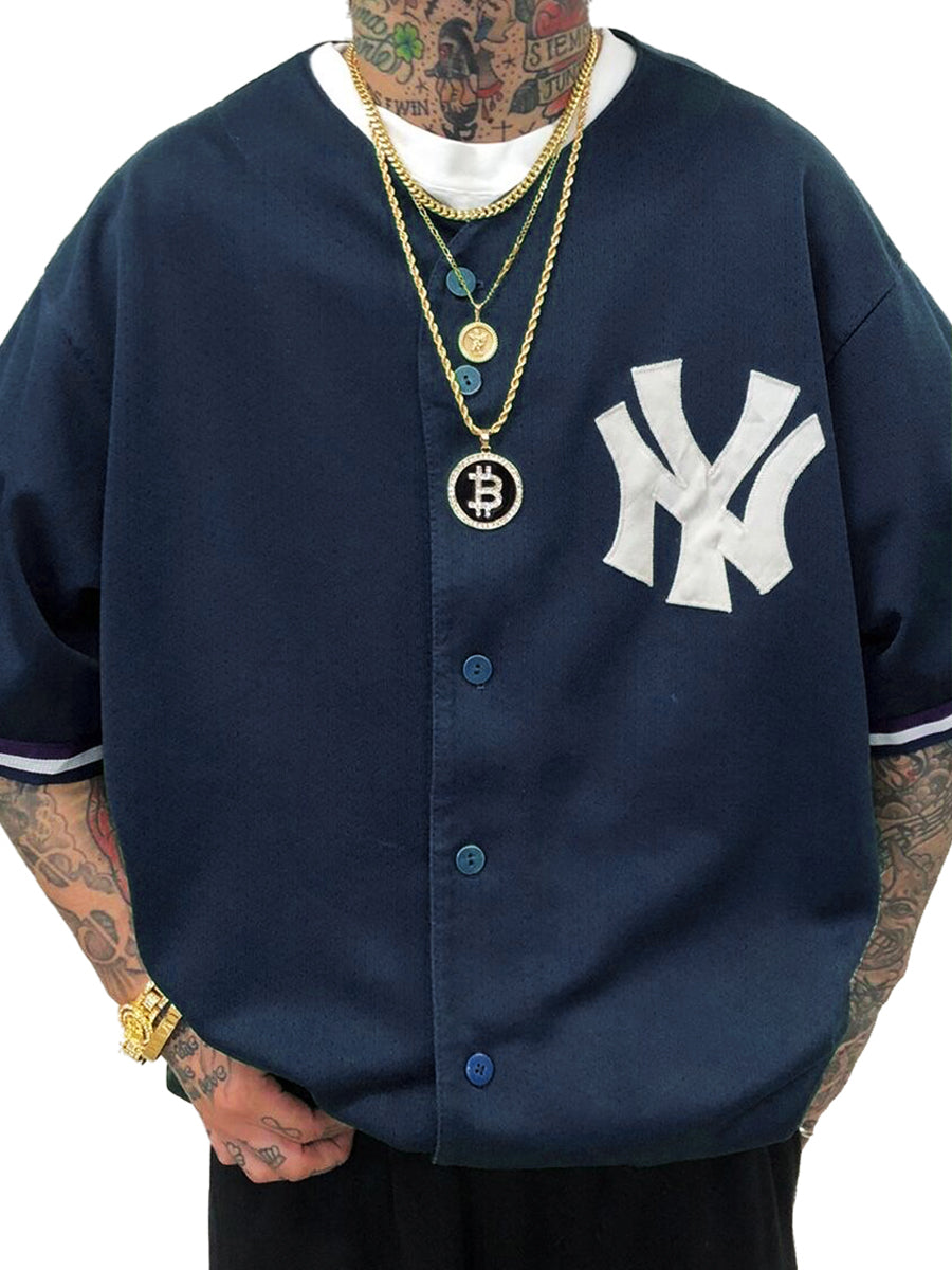 New York Yankees Fashion Men's Fashion Short Sleeve Jersey