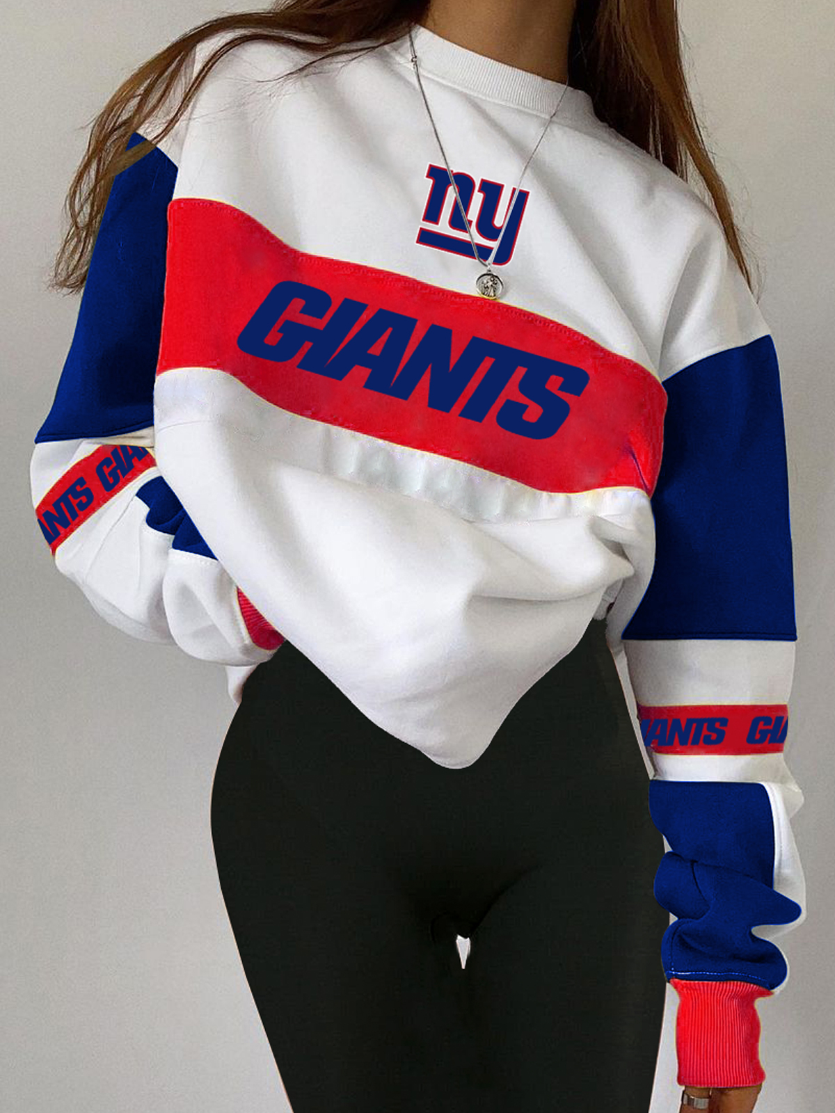 New York Giants Fashion Printed Sweatshirt