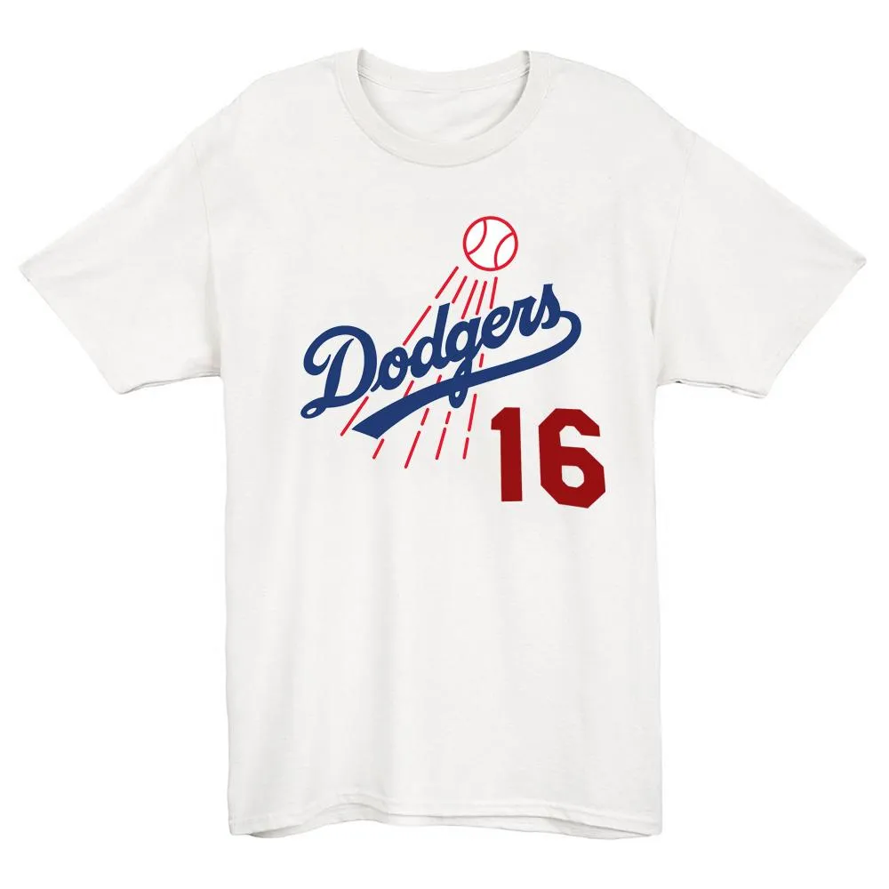 Los Angeles Dodgers 1972 Vintage Baseball T-Shirt(#Y39)