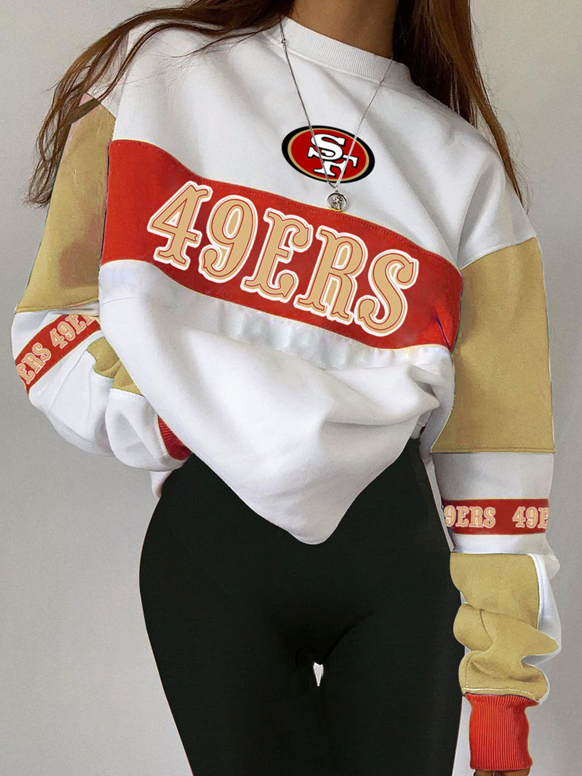 San Francisco 49ers Fashion Printed Sweatshirt