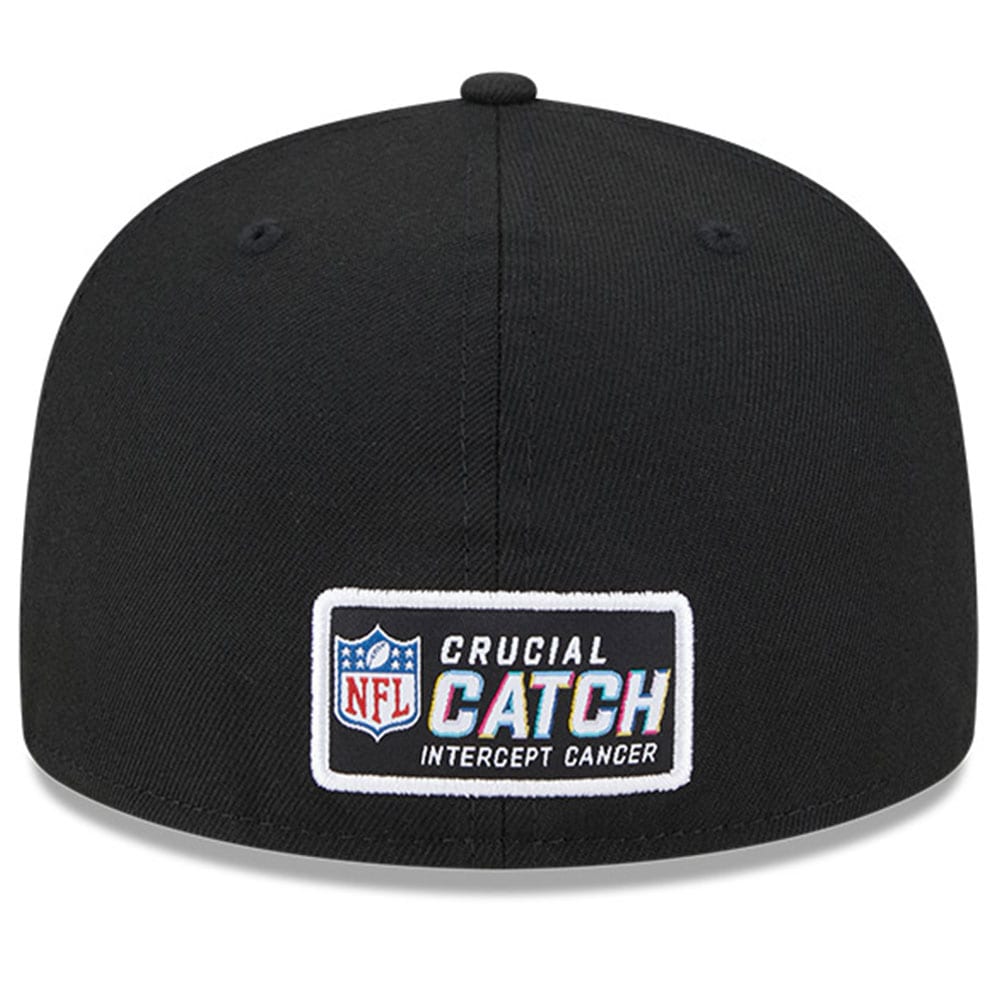 Kansas City Chiefs Men's   Black 2023  Crucial Catch 59FIFTY Fitted Hat