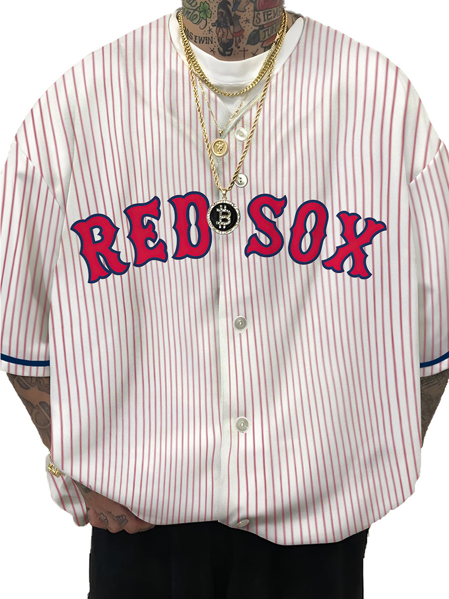Boston Red Sox MLB Men's Fashion Short Sleeve Jersey