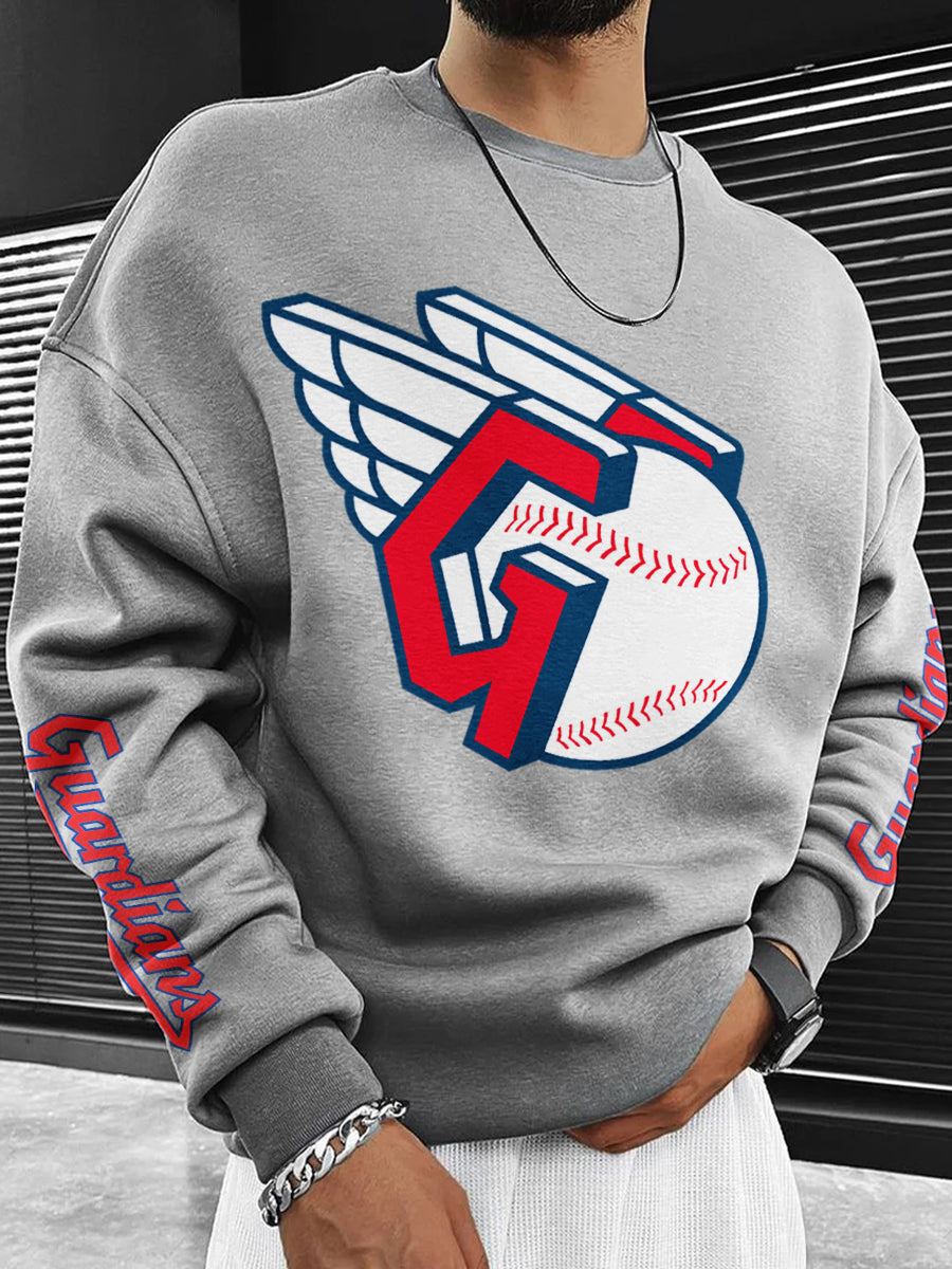 Cleveland Guardians Fashion Men's Crewneck Sweatshirt