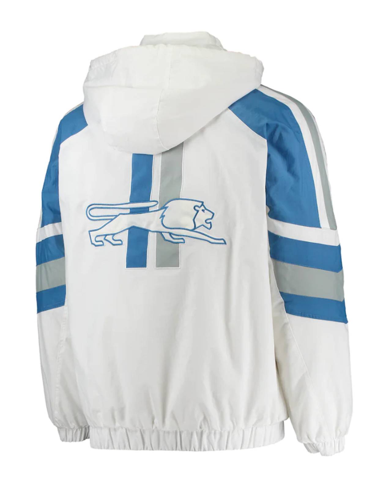 Detroit Lions Half-Snap Hoodie Jacket