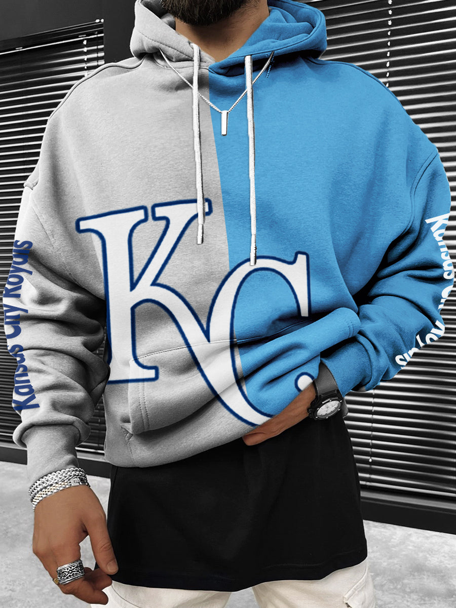 Kansas City Royals MLB Men's Crewneck Hooded