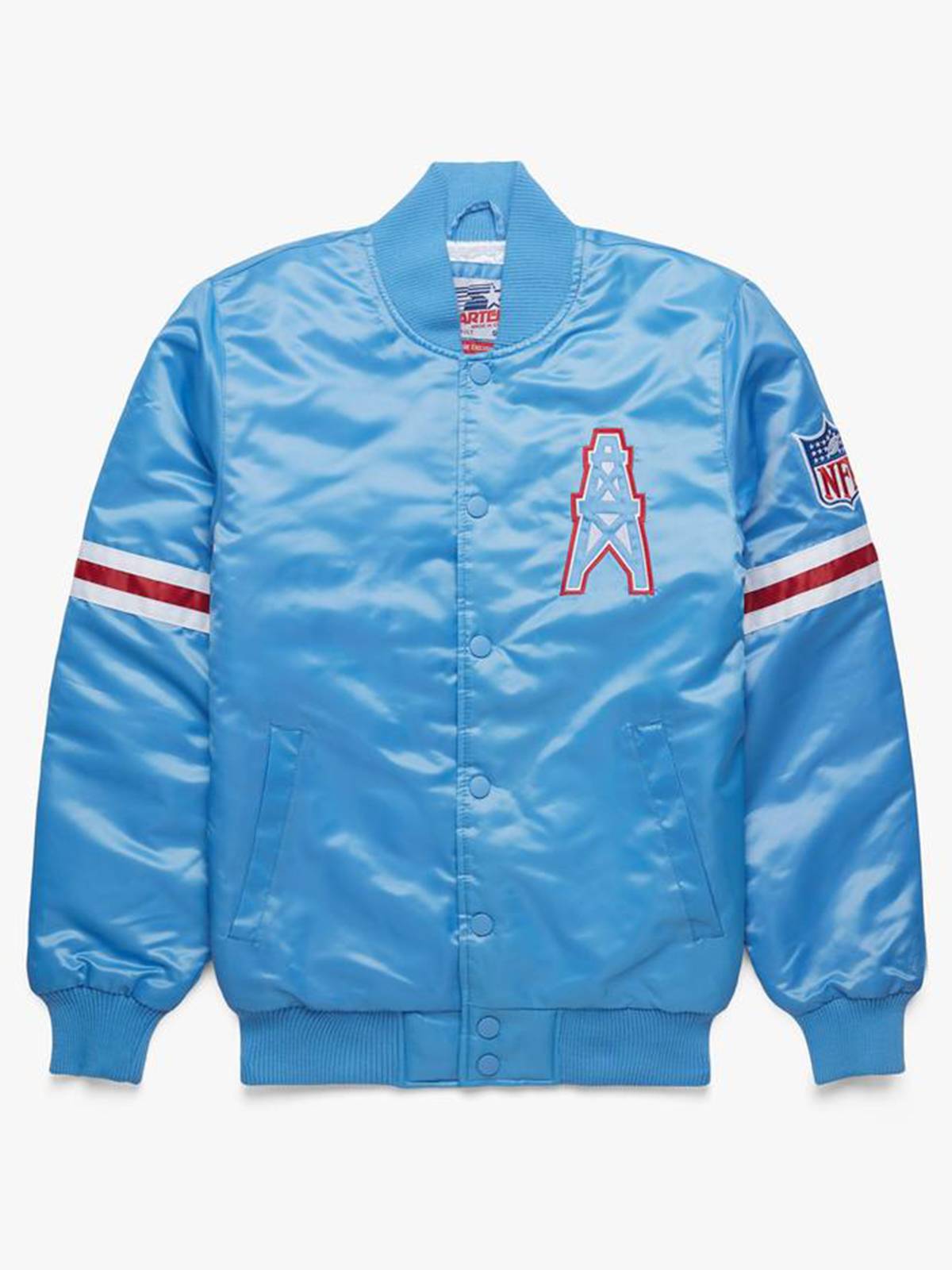 HOMAGE Starter Oilers Gridiron Jacket