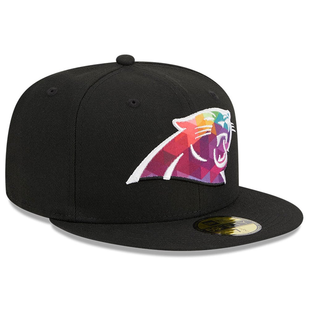 Carolina Panthers Men's   Black 2023  Crucial Catch 59FIFTY Fitted Hat