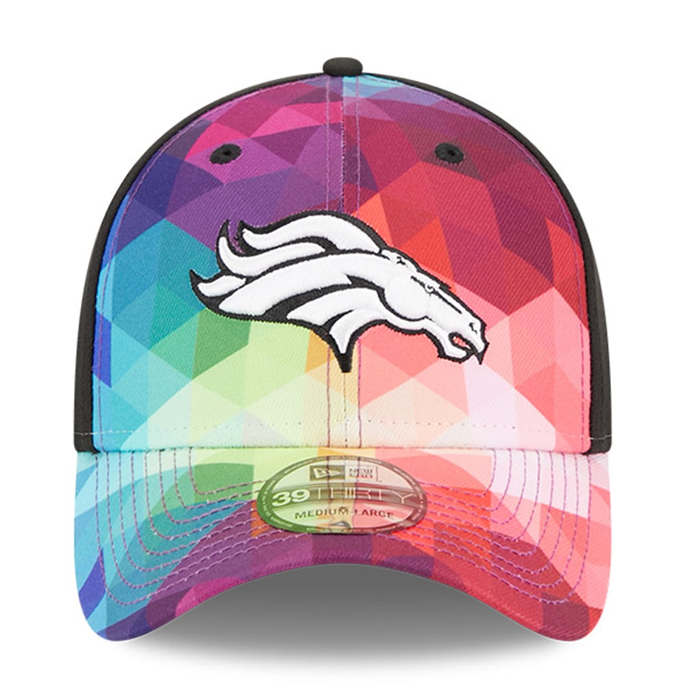 Denver Broncos Men's   Pink 2023  Crucial Catch 39THIRTY Flex Hat