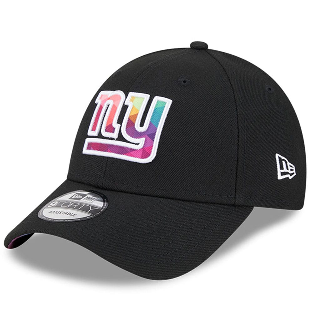 New York Giants Men's   Black 2023  Crucial Catch 9FORTY Adjustable Hat