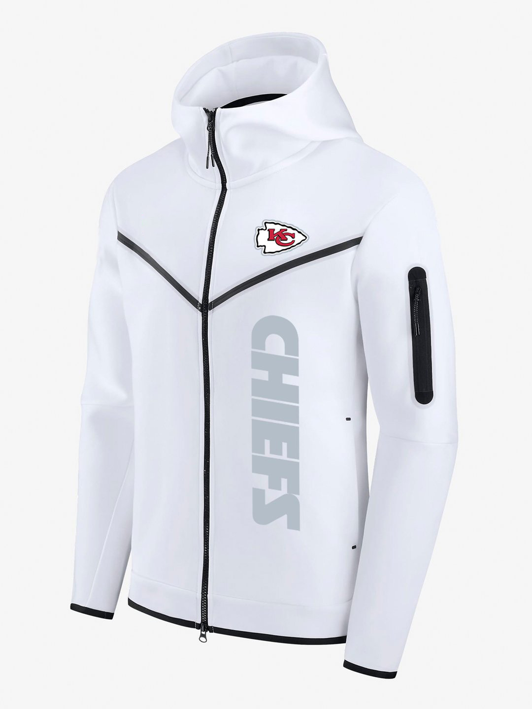 Kansas City Chiefs KANSAS CITY CHIEFS White Diamond Full-Zip Jacket