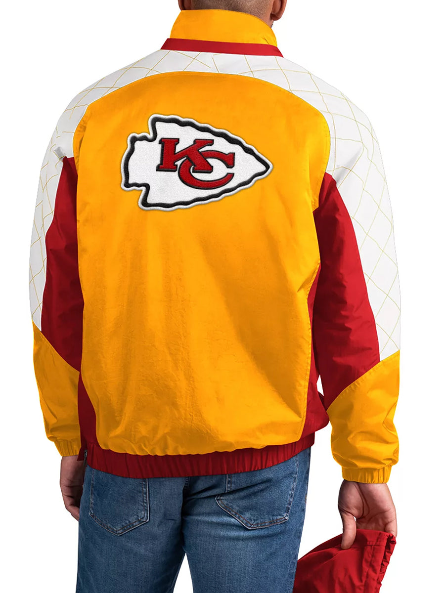 Kansas City Chiefs The Body Check Half-Snap Pullover Jacket