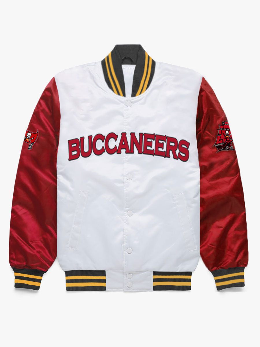 Tampa Bay Buccaneers HOMAGE X Starter Contrast Print Jacket