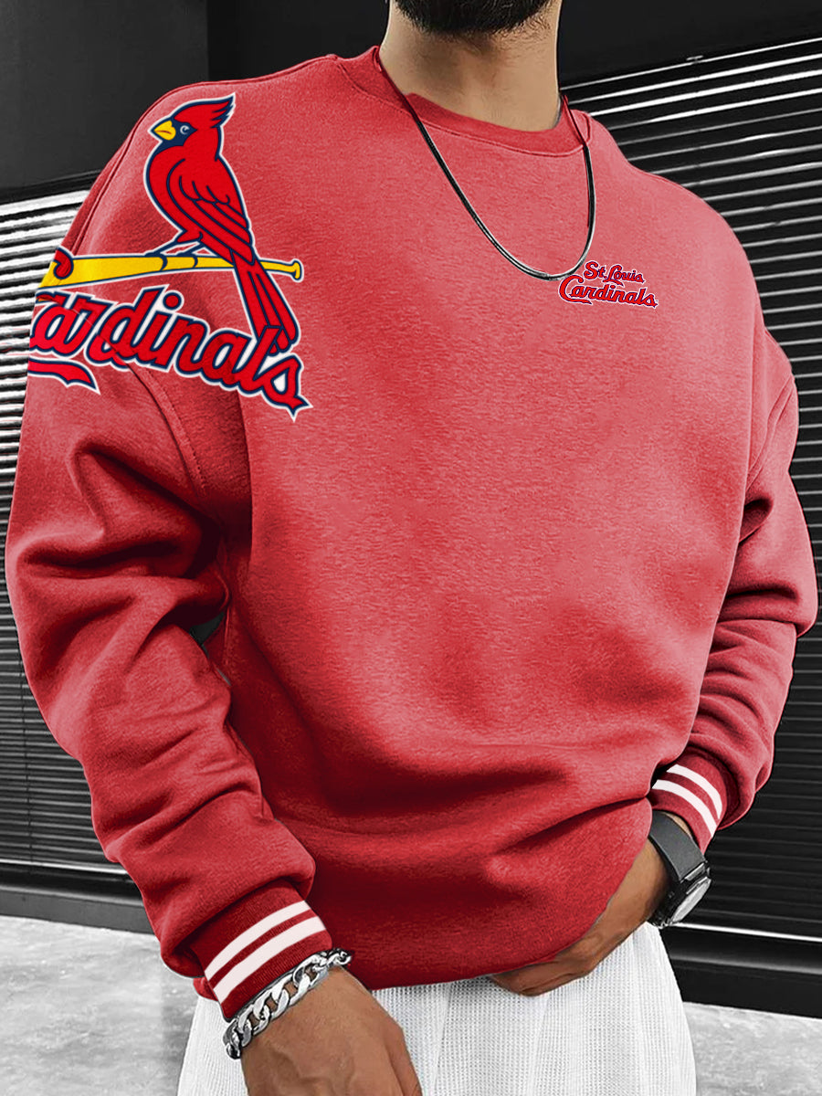 St. Louis Cardinals Fashion Men's Crewneck Sweatshirt