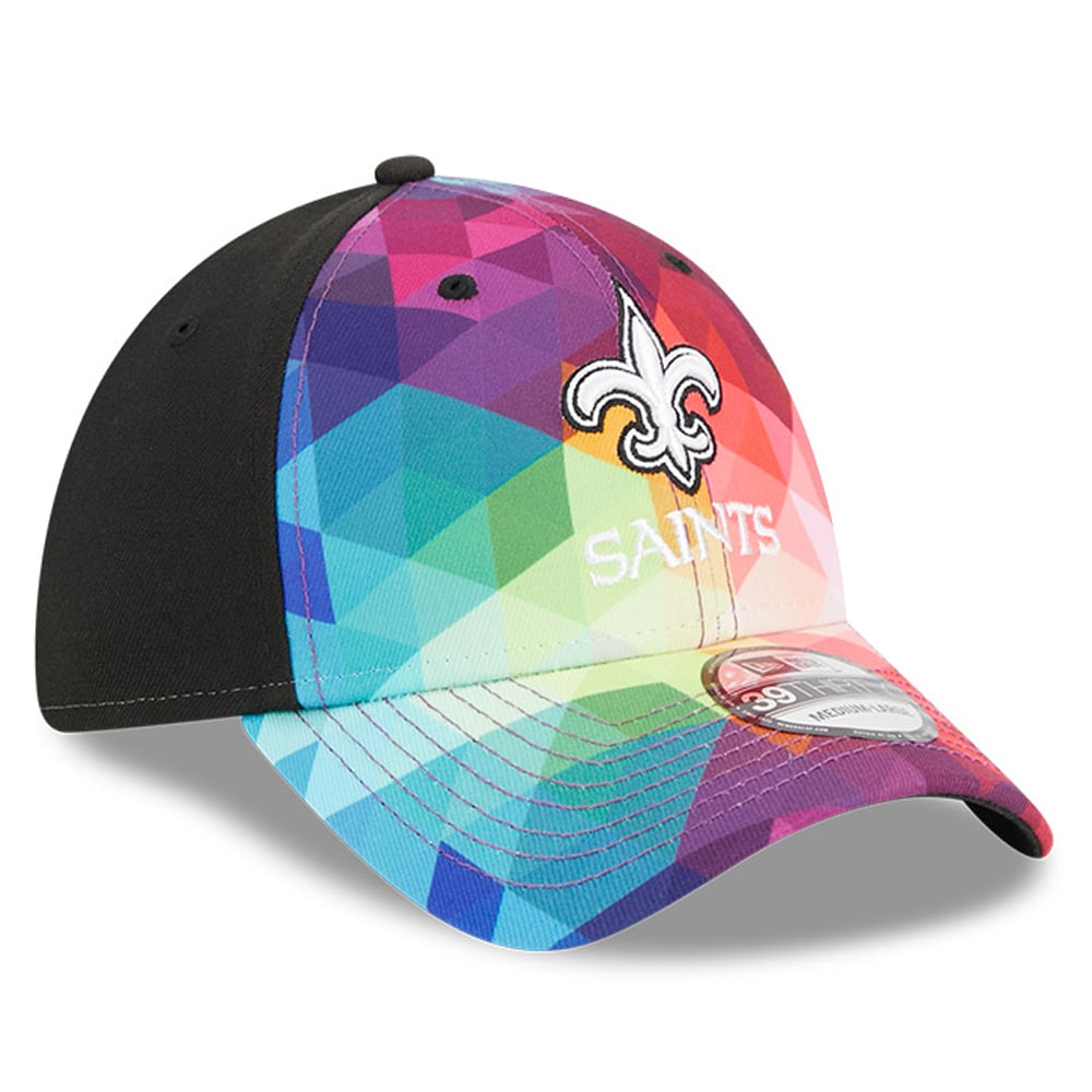 New Orleans Saints Men's   Pink 2023  Crucial Catch 39THIRTY Flex Hat