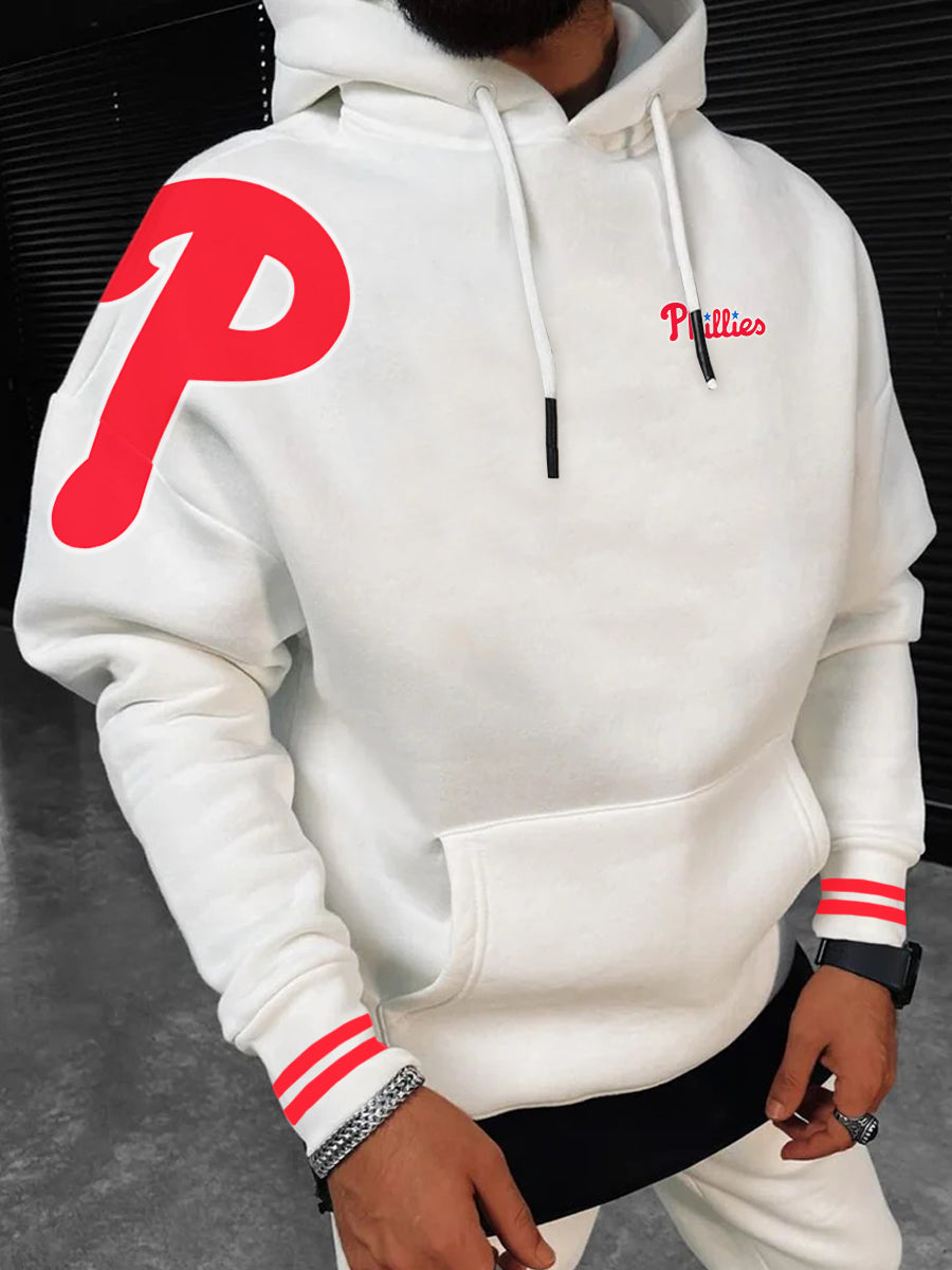 Philadelphia Phillies Fashion Men's Crewneck Hooded