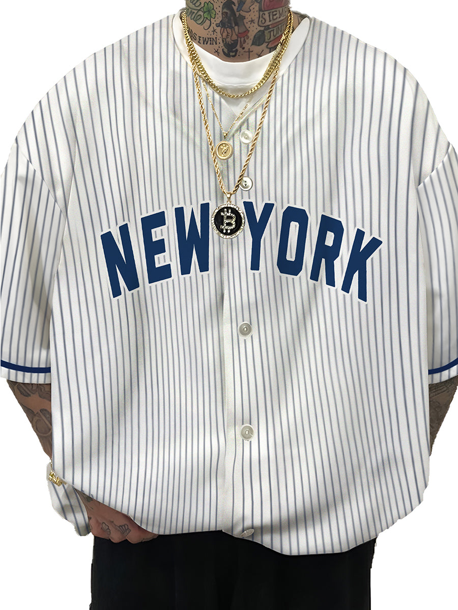 New York Yankees MLB Men's Fashion Short Sleeve Jersey