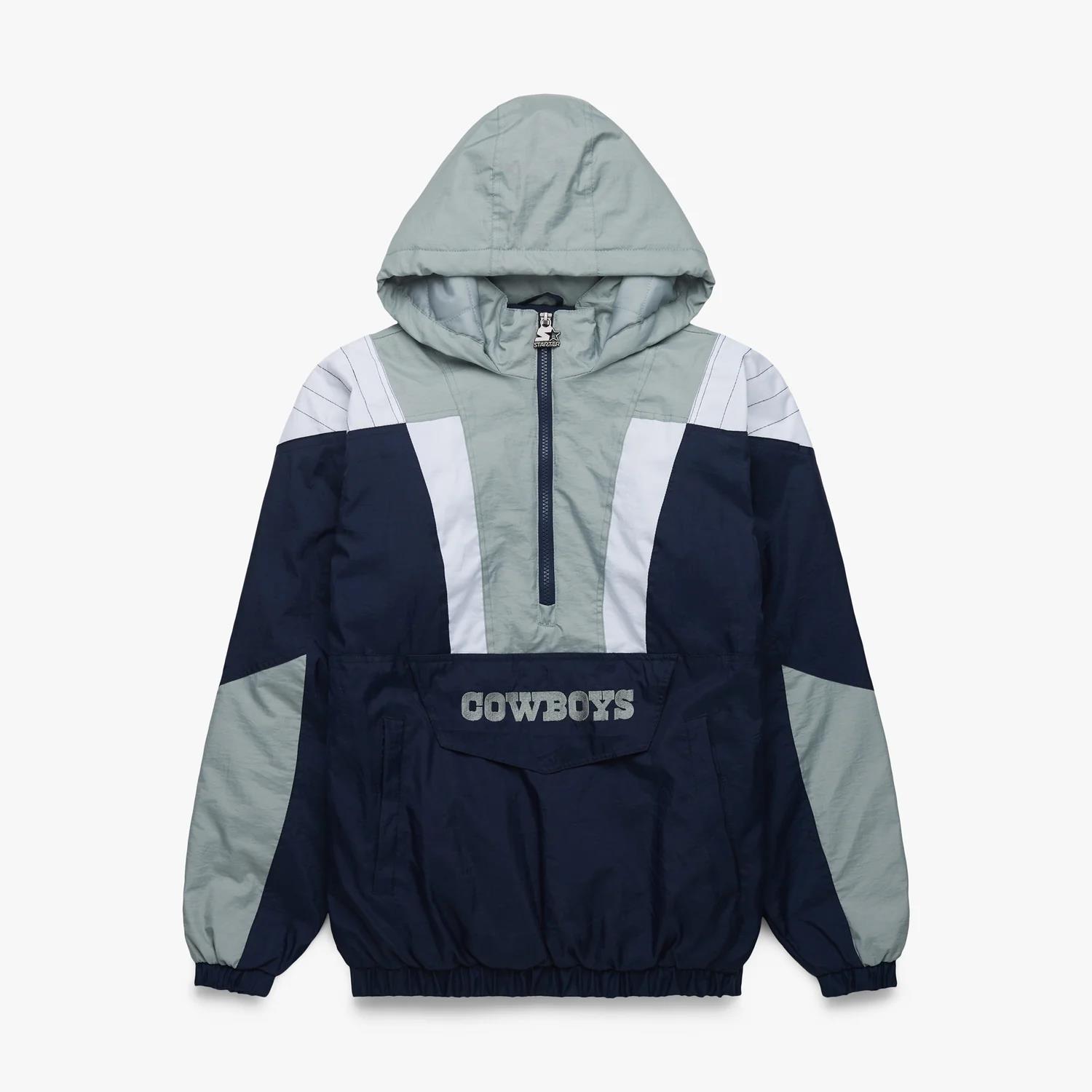 Dallas Cowboys HOMAGE X Starter Pullover Jacket