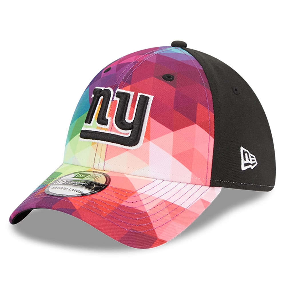 New York Giants Men's Pink 2023 Crucial Catch 39THIRTY Flex Hat
