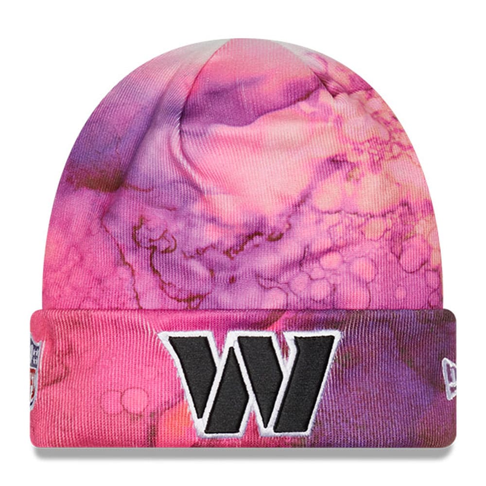 Washington Commanders Men's Pink 2022 Crucial Catch Knit Hat