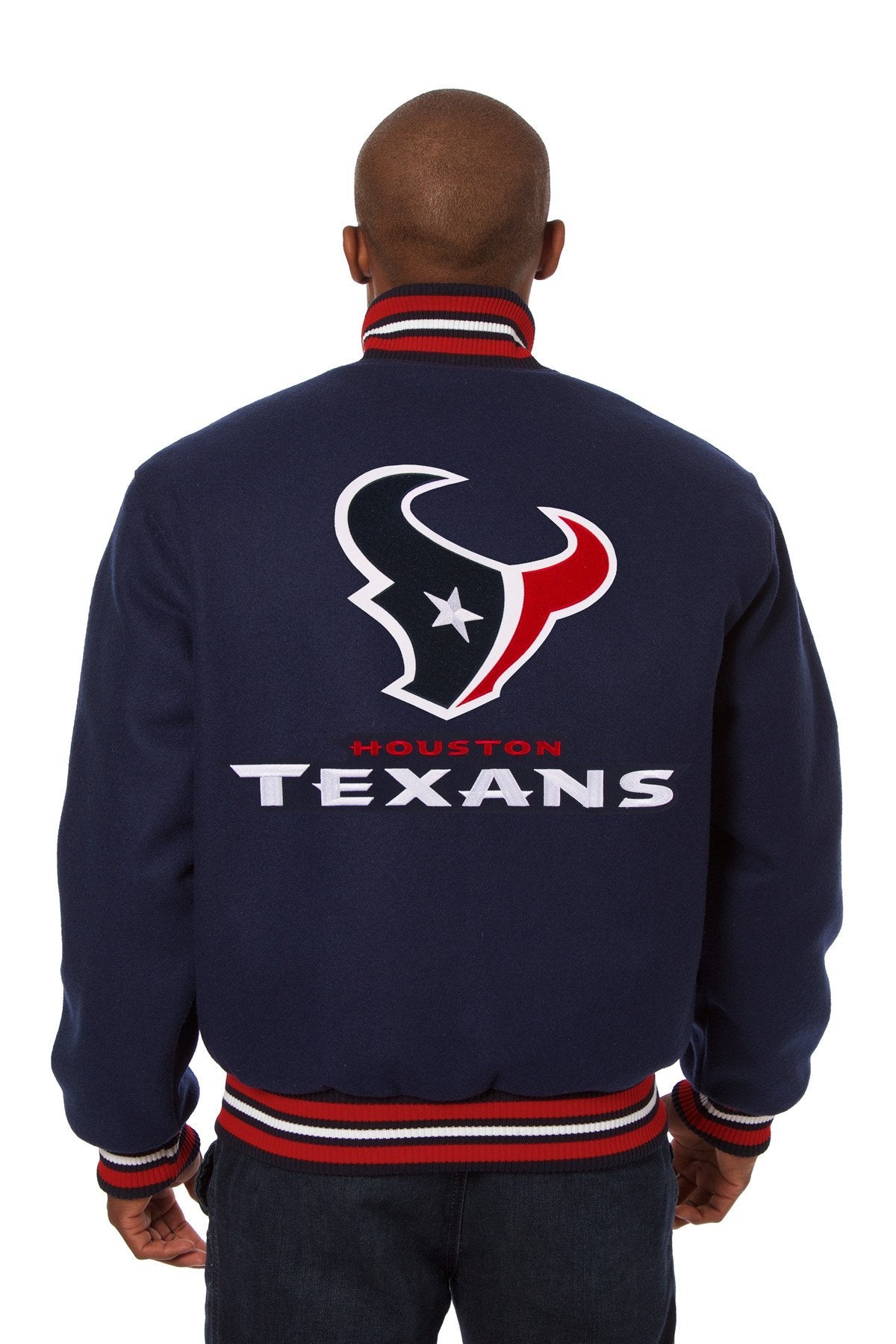 Houston Texans Embroidered Wool Jacket