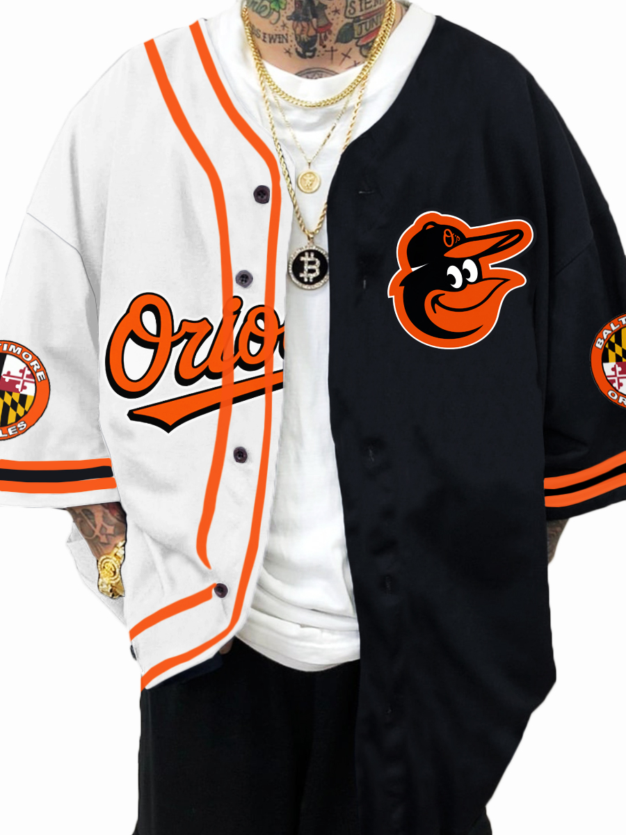 Baltimore Orioles MLB Men's Fashion Short Sleeve Jersey