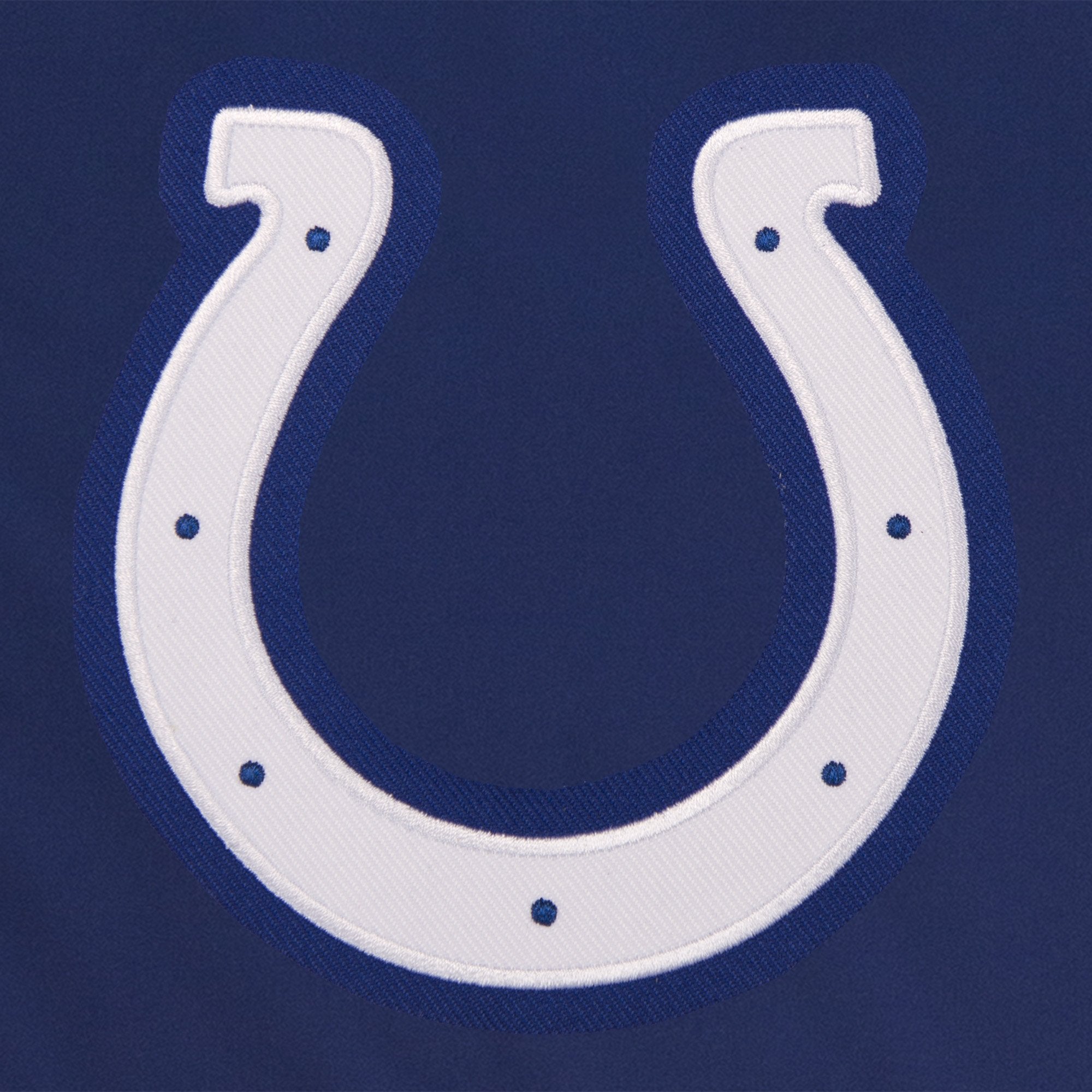INDIANAPOLIS COLTS REVERSIBLE WOOL JACKET - ROYAL