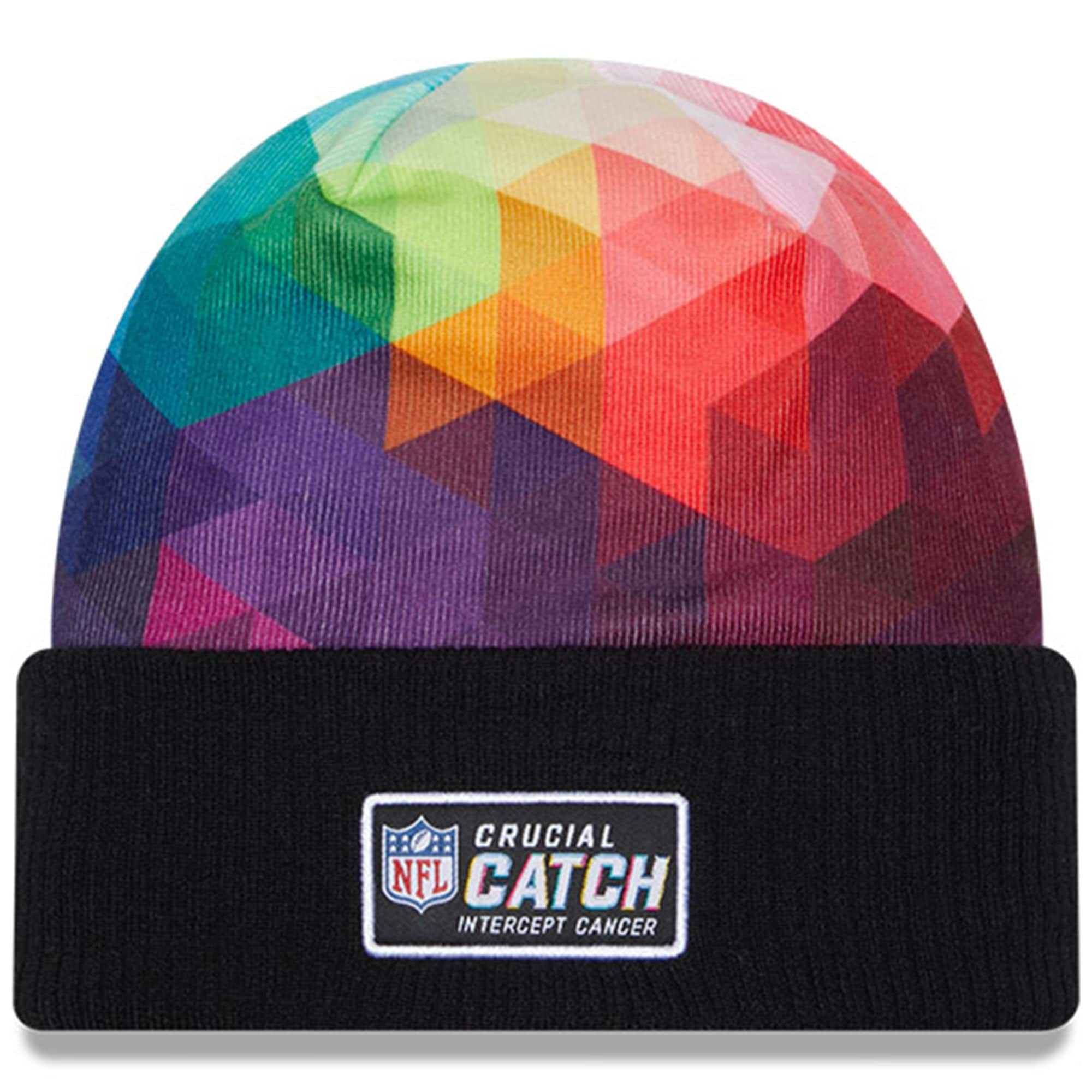 San Francisco 49ers Youth Black 2023 Crucial Catch Cuffed Knit Hat