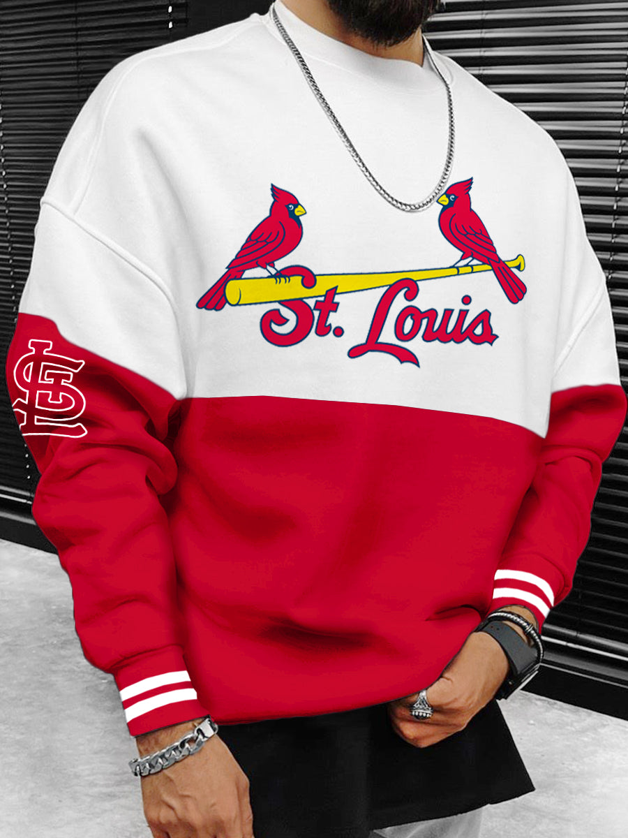 St. Louis Cardinals MLB Men's Oversize Crewneck Sweatshirt