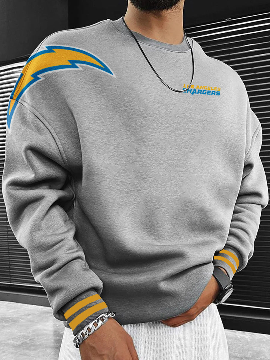 Los Angeles Chargers Printed Unisex Casual Sweatshirt