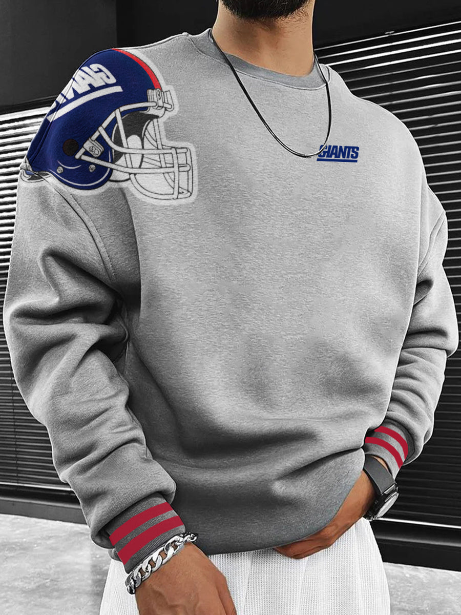 New York Giants Printed Unisex Casual Sweatshirt