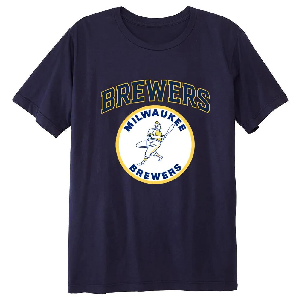 Milwaukee Brewers 1970 Vintage Baseball T-Shirt(#Z20)