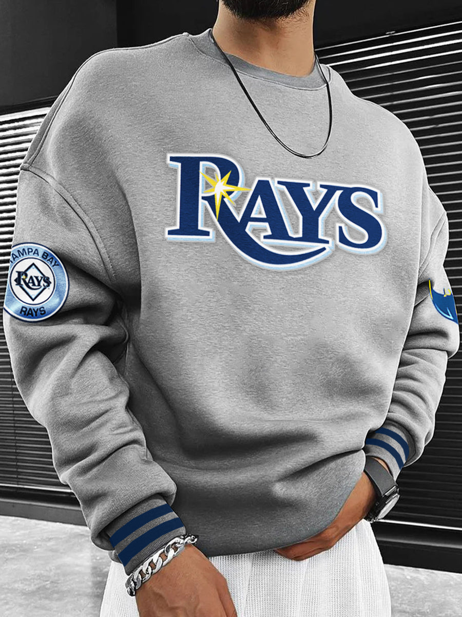 Tampa Bay Rays Fashion Men's Crewneck Sweatshirt