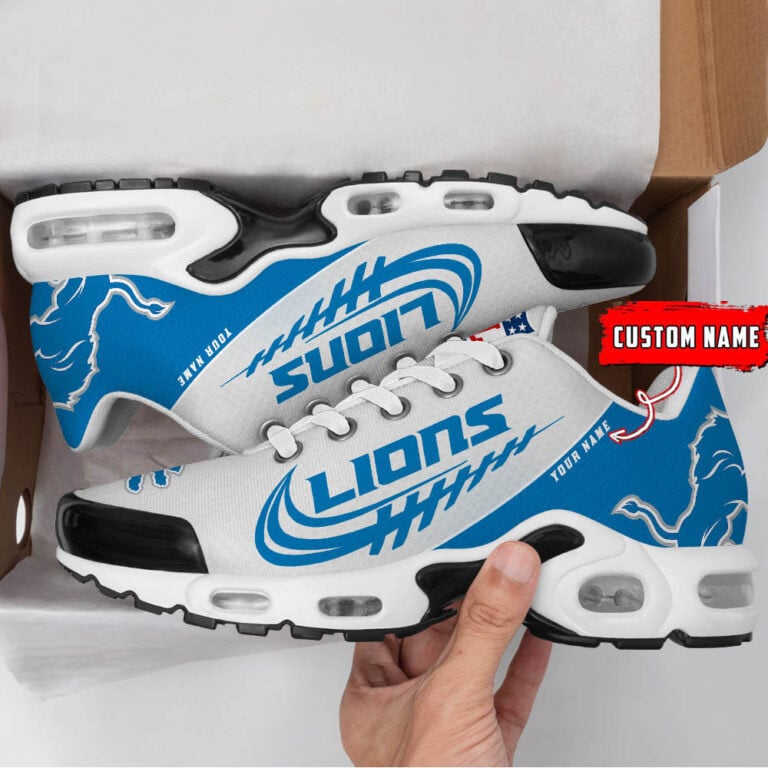 Detroit Lions -Custom Name-TN Shoes PHIrfect Gift-DS001