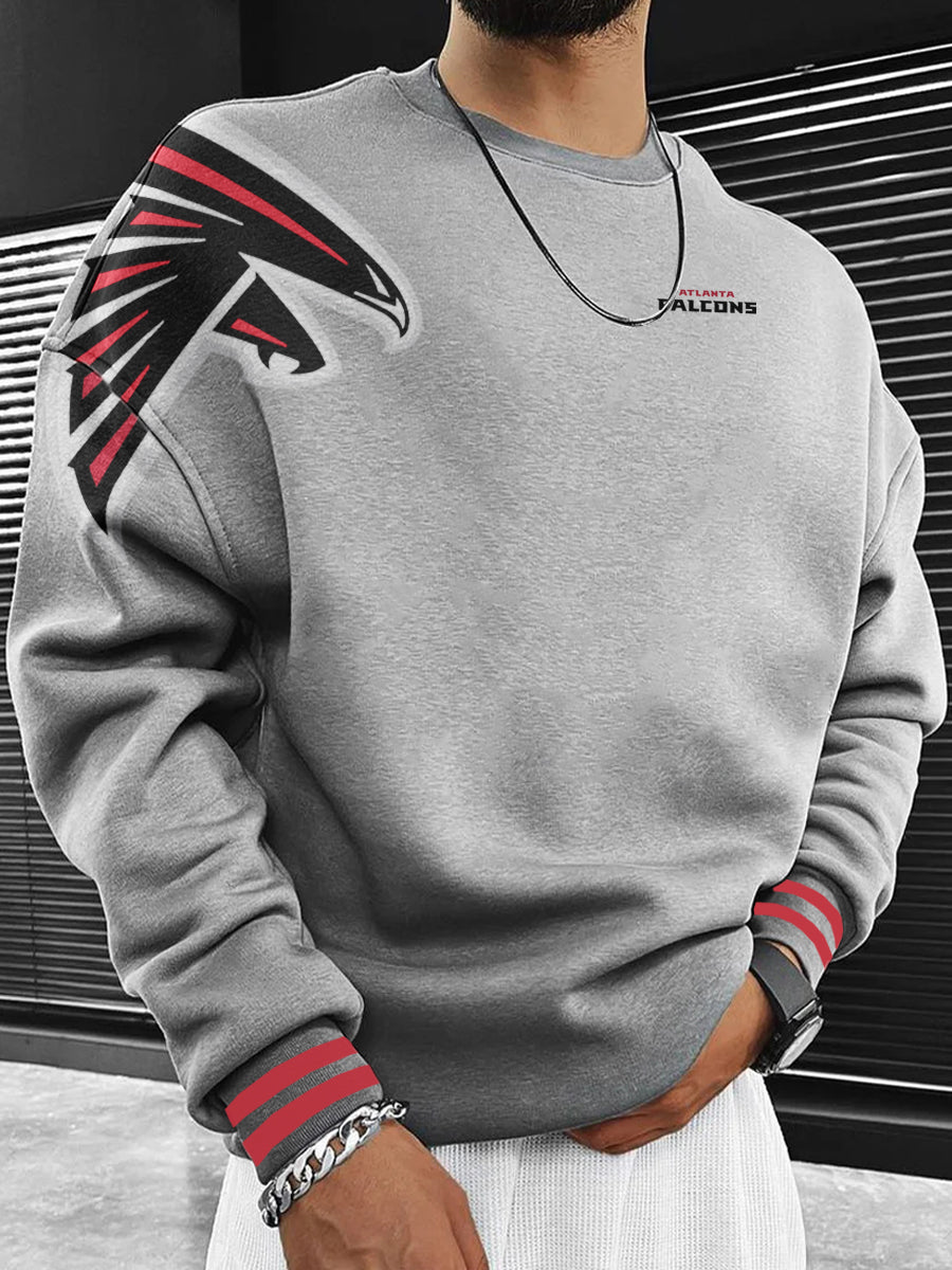 Atlanta Falcons Printed Unisex Casual Sweatshirt
